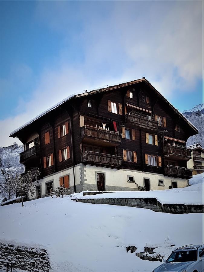 Alpen-Sonne Apartman Sankt Niklaus Kültér fotó